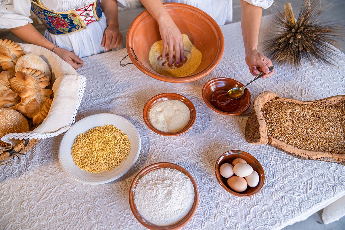 Saboris Antigus Selegas Sardegna gastronomica