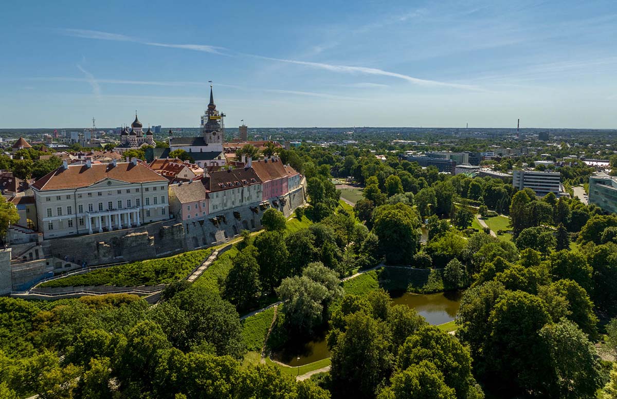 Tallinn Capitale verde UE 2023 vista sul centro storico (Credit Joel Kirsimaa)