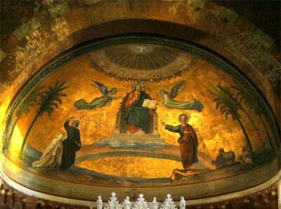 Cupola altare San Pietro in Ciel d'Oro
