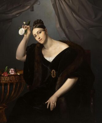 ritratto veneziano Francesco Hayez-Matilde Speck Pirovano Visconti