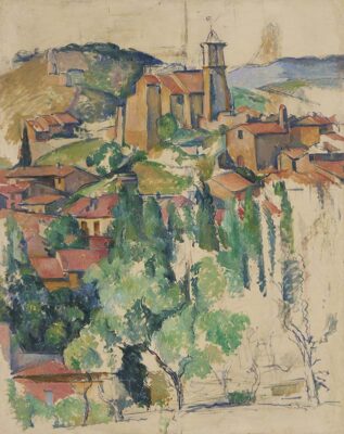 Villaggio di Gardanne Paul Cézanne 
