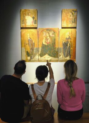 Museo Regionale Antonello da Messina Madonna in trono col Bambino e Santi, 1473