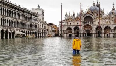 Piazza San Marco alluvionata