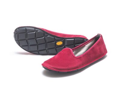 calzature Velvet red 5 vibram
