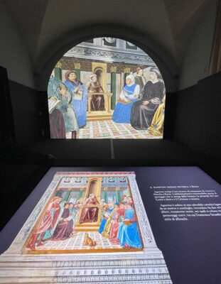 Sant'Agostino luce e immagine mostra interattiva
