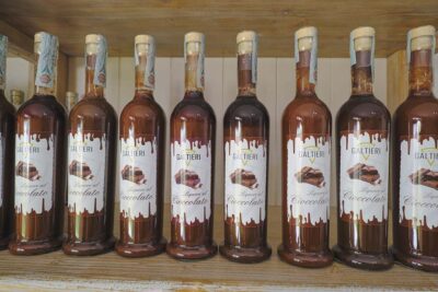 Basilicata con gusto liquore al cioccolato