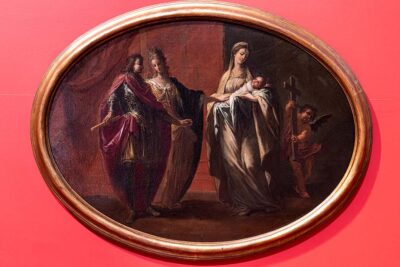 Ilario Spolverini, Filippo V ed Elisabetta Farnese