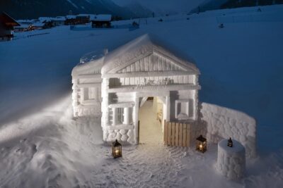 Art in Ice Hotel Lac Salin Spa e Snow Chalet 2023