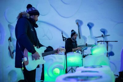 Paradice Music custodie nel ghiaccio Ponte di Legno Tonale