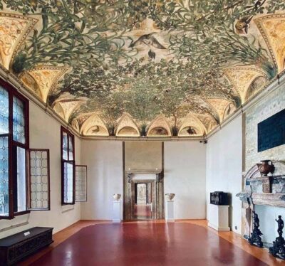 Sala a fogliami Palazzo Grimani mostra Arte ritrovata