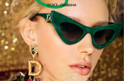 guardare lontano occhiale-da-sole-cat-eye-dolce-gabbana col-verde