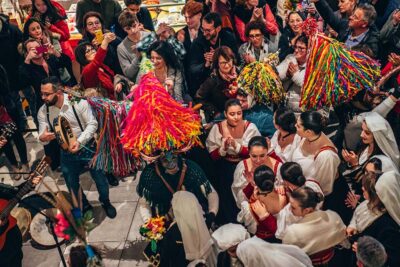 Carnevale di Aliano Basilicata maschere carri allegorici