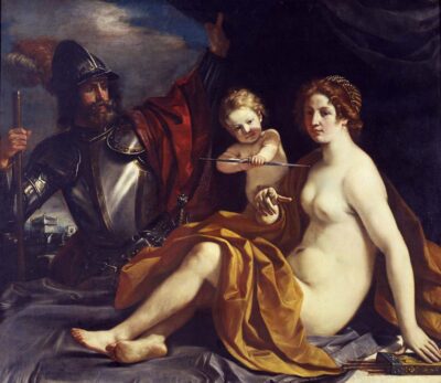 Guercino, Venere, Marte e Amore, 1634 - Modena Galleria Estense