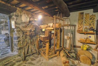 Museo del Castagno, falegnameria Colognora Lucca