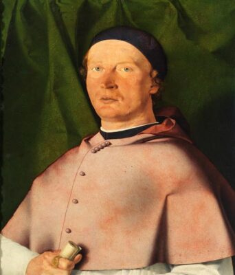 Capodimonte Lorenzo Lotto - Ritratto di Bernardo de’ Rossi, vescovo di Treviso, 1505