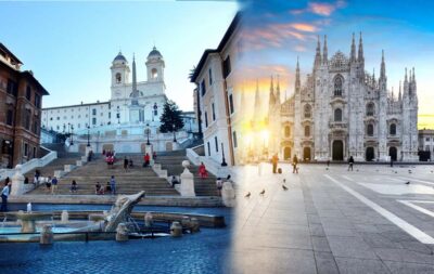 Turismo sportivo Roma Trinità dei Monti - Milano Duomo
