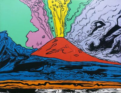 Capodimonte Andy Warhol - Vesuvius by Warhol  1985