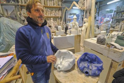 Carrara Michele Monfroni artista del marmo