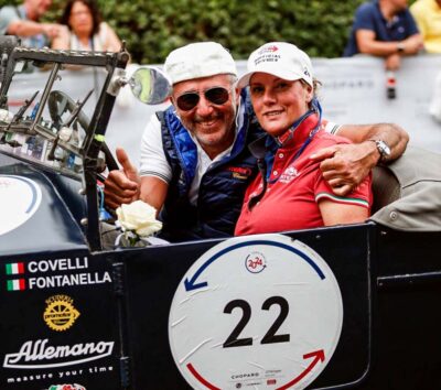 1000 Miglia 2024 equipaggio Covelli Fontanella