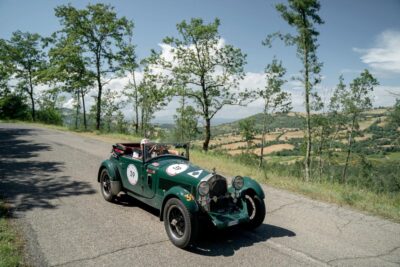 1000 Miglia 2024 tratto in montagna