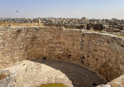 Amman Cittadella pozzo per raccolta acqua