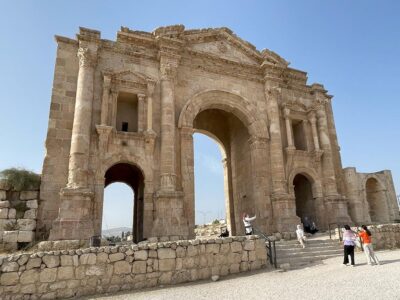 Giordania Jerash Arco di Adriano 