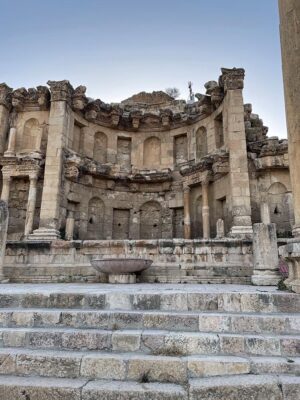 Jerash fontana del cardo massimo
