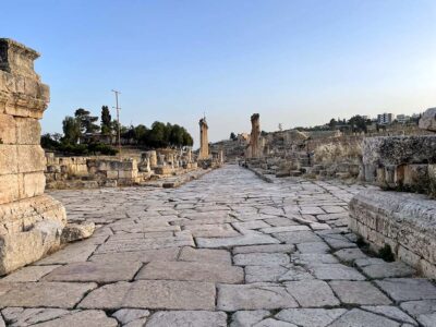 Jerash Cardo massimo Giordania Amman