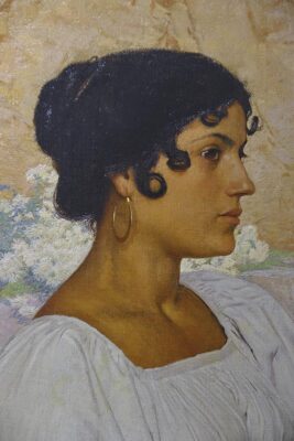 Palazzo Brancaccio - Museo Civico d'Arte Moderna e Contemporanea - Vittoria - olio su tela di Edward Okuń (1907)