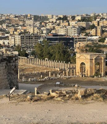 Giordania Gerasa Jerash le terme