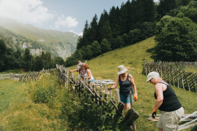 Tirolo contadini per una settimana 