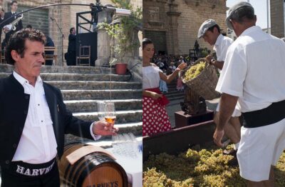 Spagna vendemmia Jerez de la Frontera