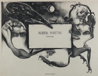 Le storie straordinarie di Alberto Martini 6 Treviso Oderzo Alberto Martini autoritratto