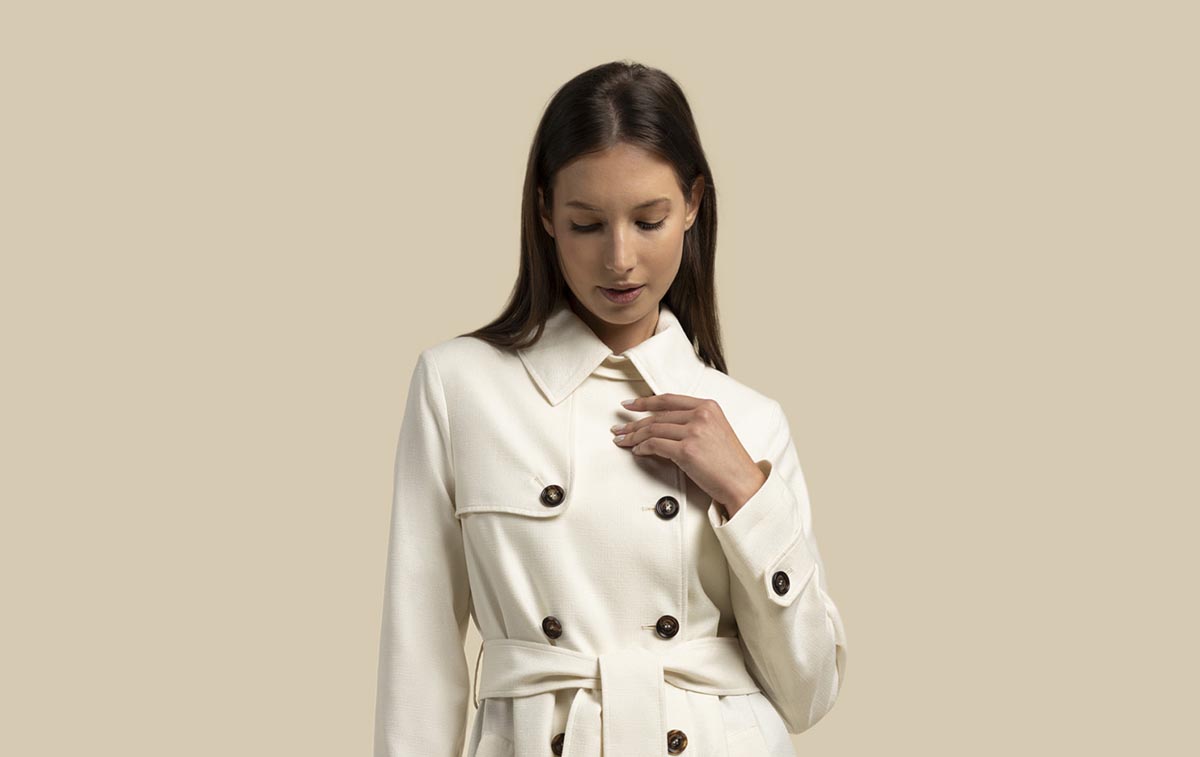 avventure urbane Ludovica Mascheroni trench bianco