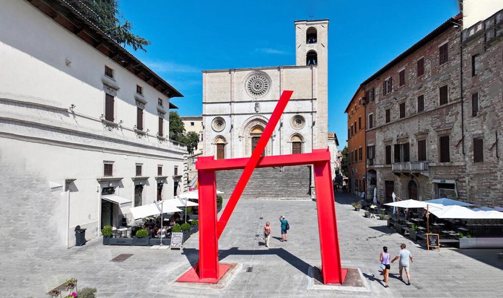 Spacetime Mark di Suvero - Todi - Umbria Festival dell'Arte