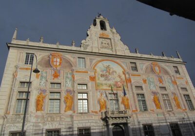 Genova, Liguria, palazzi dei Rolli, carruggi