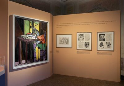 Pablo Picasso Palazzo Te Mantova. Poesia e Salvezza © Succession Picasso by SIAE 2024 )ph. Gian Maria Pontiroli)