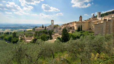 Umbria frantoi aperti 2024 Panoramica Assisi (Pg)