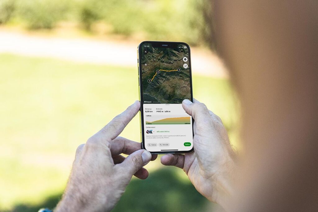Wikiloc app pianificare percorsi