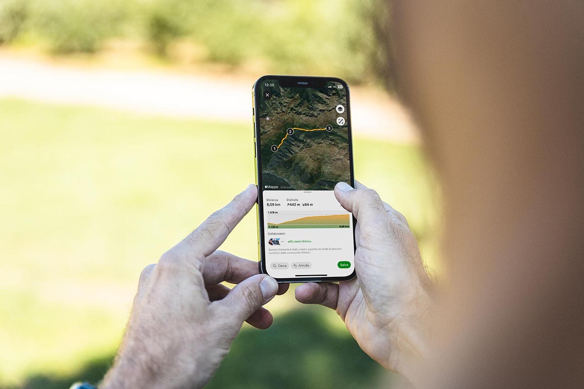 Wikiloc app pianificare percorsi