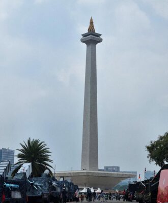 Indonesia Bali isola di Giava Jakarta il Monas