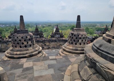 Giava Tempio buddista Borobudur