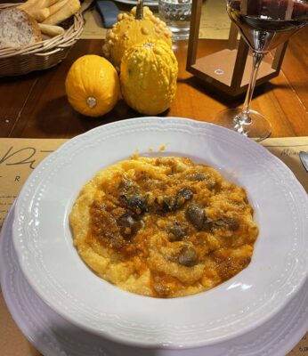 Rovato Trattoria Pier lumache con polenta