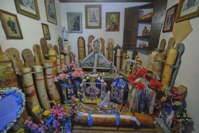 Cilento Santuario Maria S.S. di Pietrasanta - gli antichi ex-voto