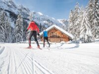 Val Badia sci di fondo San Vigilio di Marebbe San Martino in Badia neve