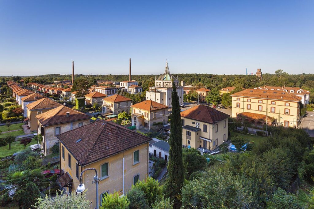 Lombardia villaggio Crespi d'Adda Patrimonio Unesco