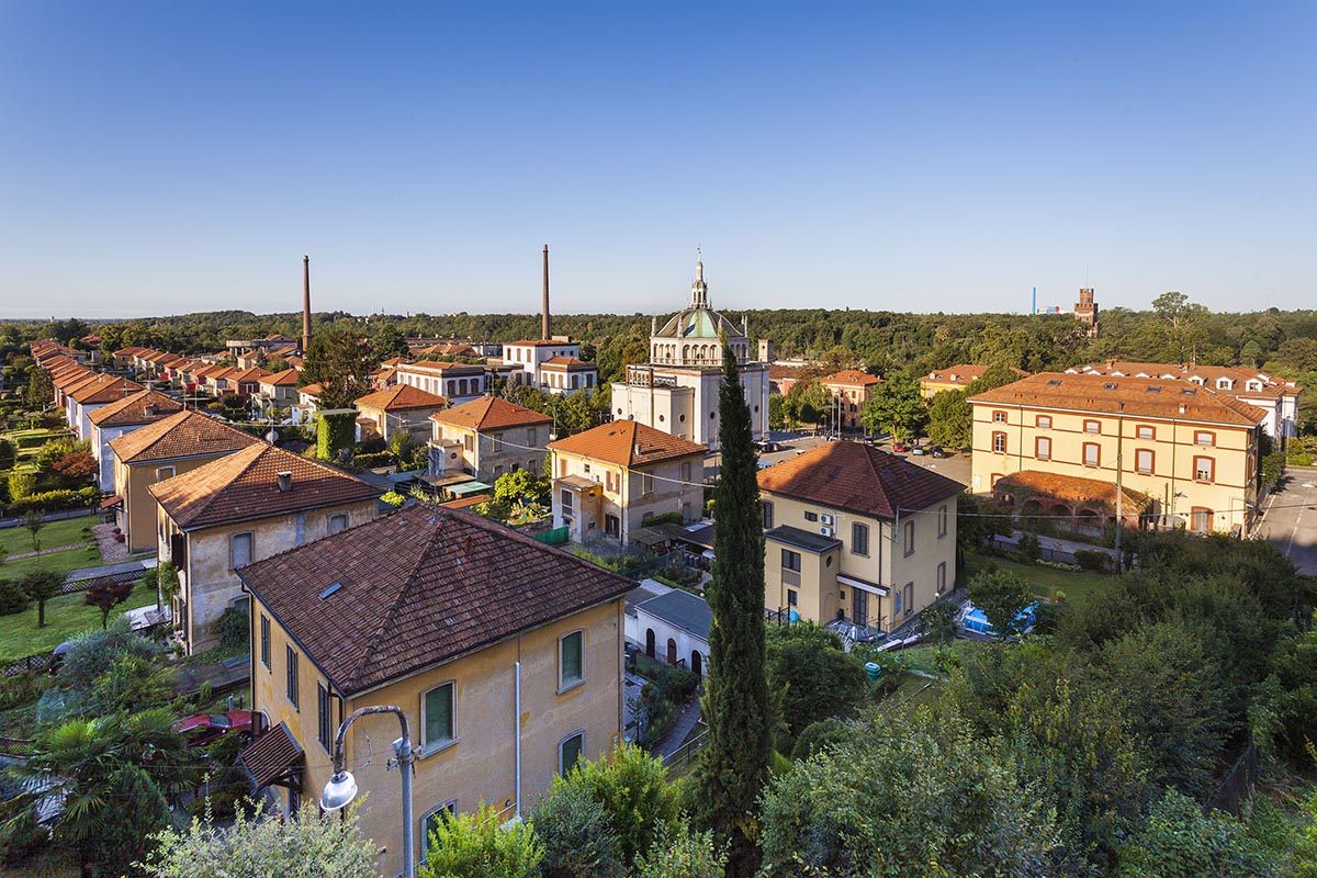 Lombardia villaggio Crespi d'Adda Patrimonio Unesco