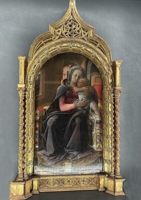 Filippo Lippi, Madonna di Tarquinia  Museo archeologico nazionale 