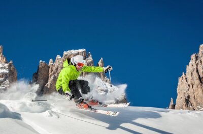 neve sciare in Trentino Dolomiti Super Ski