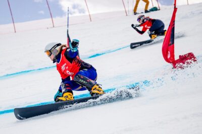 Engadina snowboard (©St Moritz Europe Cup finalscarriekizuka)